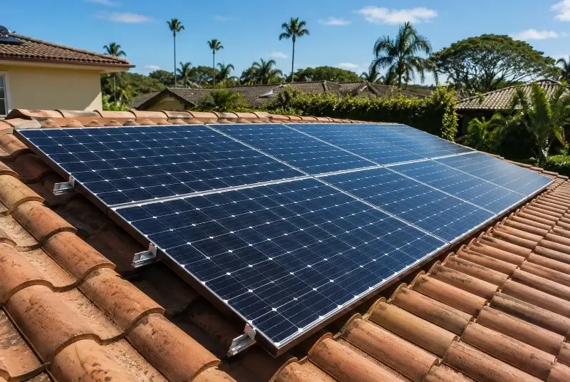 Installation de panneaux solaires à Saint-Nazaire-de-Pézan